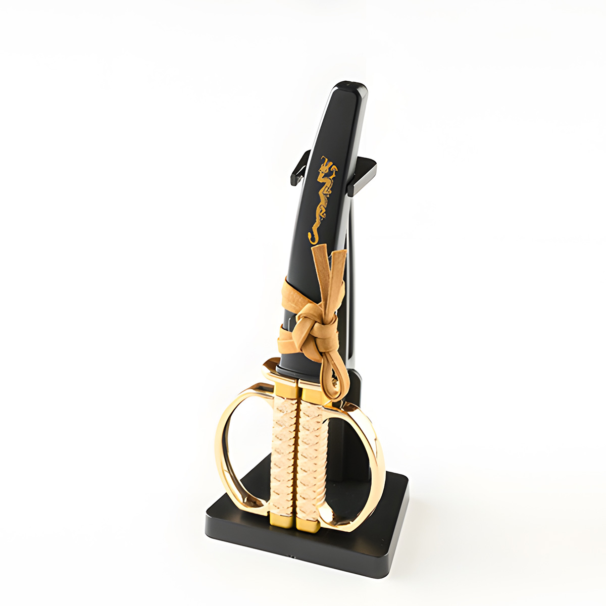 日本刀はさみ 金龍モデル 掛け台付き｜【公式】模造刀・居合刀の専門店