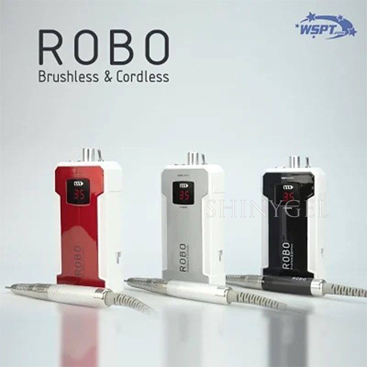 WSPT JAPAN 【在庫処分15％OFF】ネイルマシン ROBO（ロボ） 充電式