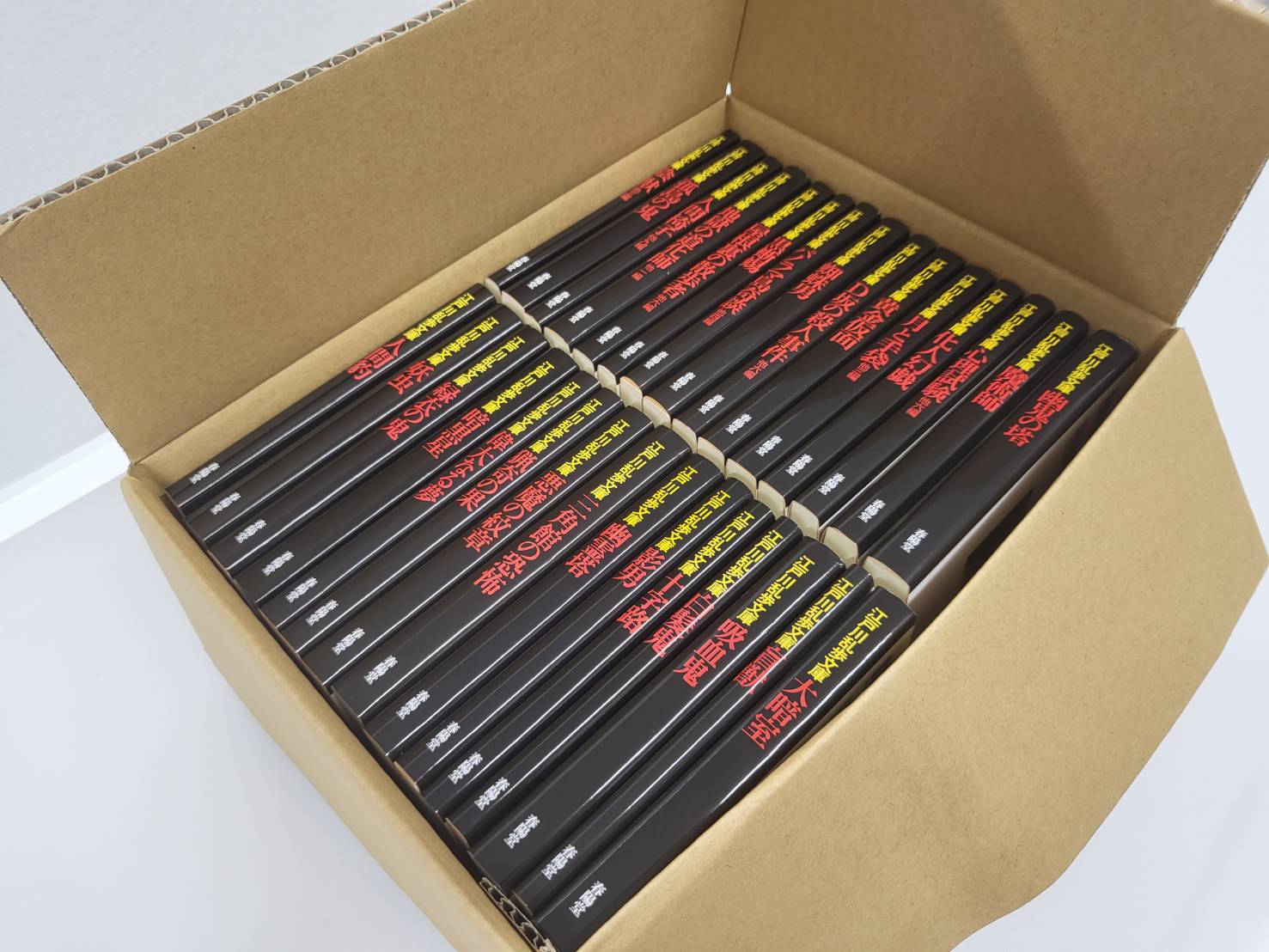 江戸川乱歩文庫全30巻セット ◎A6サイズクリアファイル付き◎』 江戸川