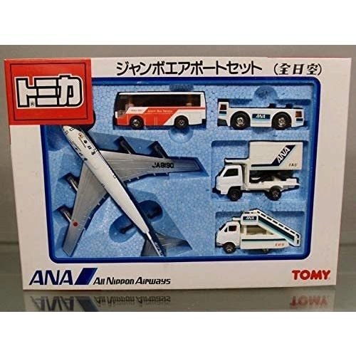 新品] 日本製 ジャンボエアポートセット（全日空）ギフト | トミカ