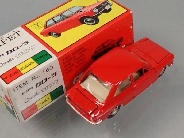 ダイヤペット 160 (1st) トヨタ カローラ | 大盛屋 初期ダイヤペト