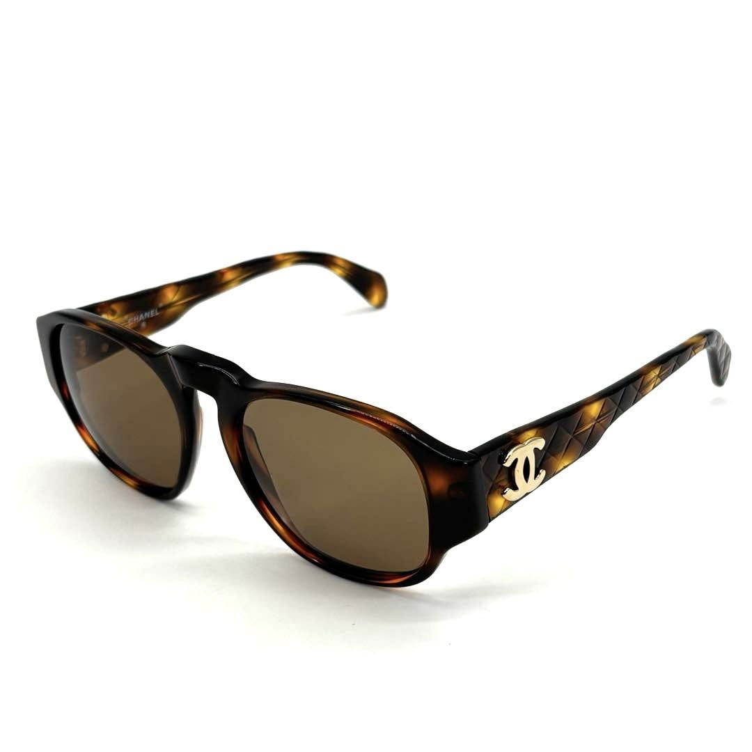 □シャネル□ ピンブローチ ココマーク ラインストーン ゴールド 174