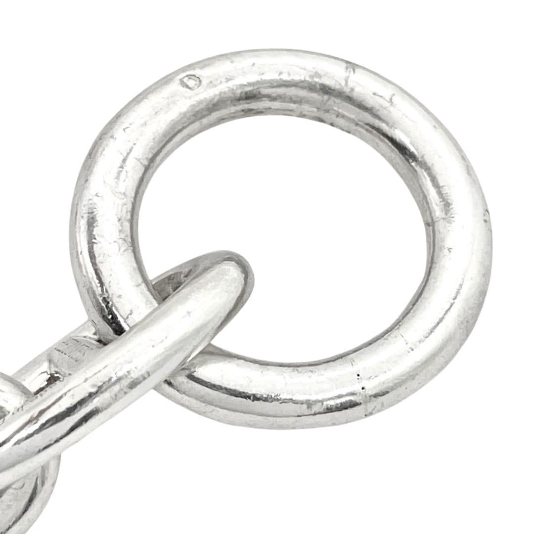 HERMES エルメス ブレスレット シェーヌダンクルTGM 12コマ Ag925