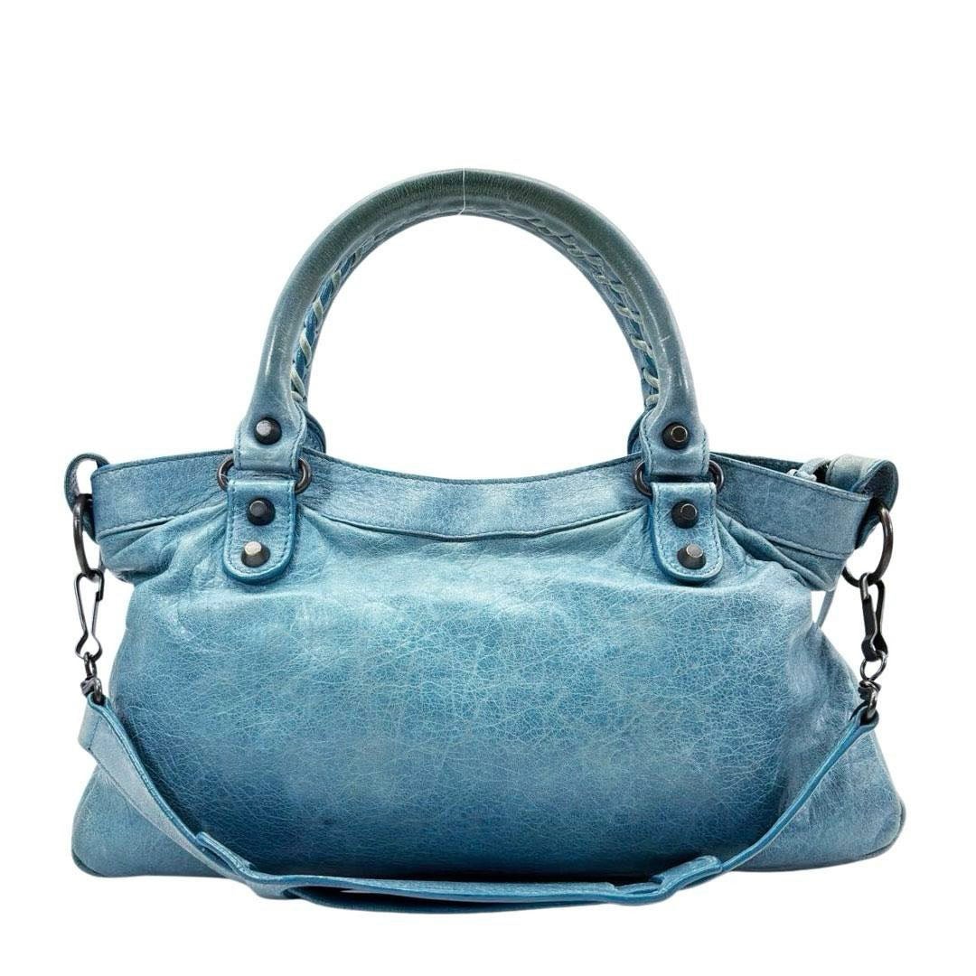 BALENCIAGA バレンシアガ ザ・ファースト 2WAYハンドバッグ レザー