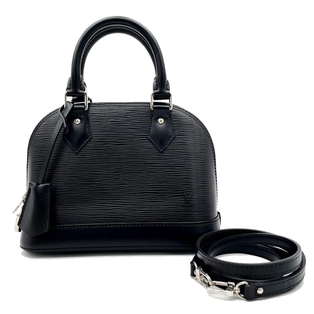 LOUIS VUITTON ルイヴィトン 2WAYハンドバッグ アルマBB エピ ノワール