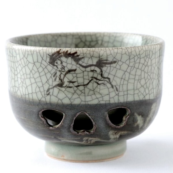 大堀相馬焼 松永窯 二重煎茶碗(大) | すべての商品 |福島県の伝統工芸