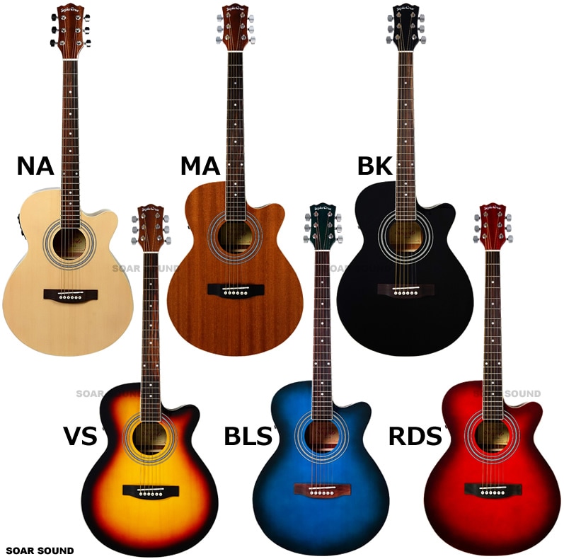 Sepia Crue エレアコ 入門セット アコースティックギター セット