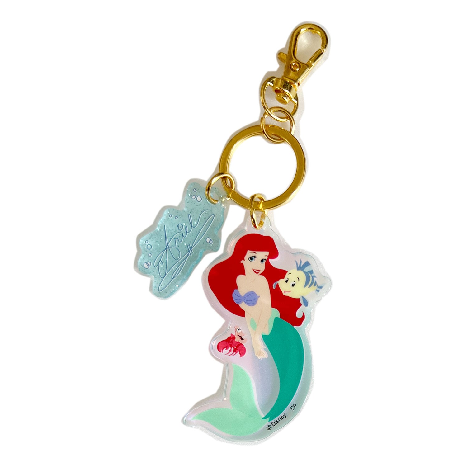 ディズニー プリンセス オーロラ2連チャーム アリエルオーロラ2連