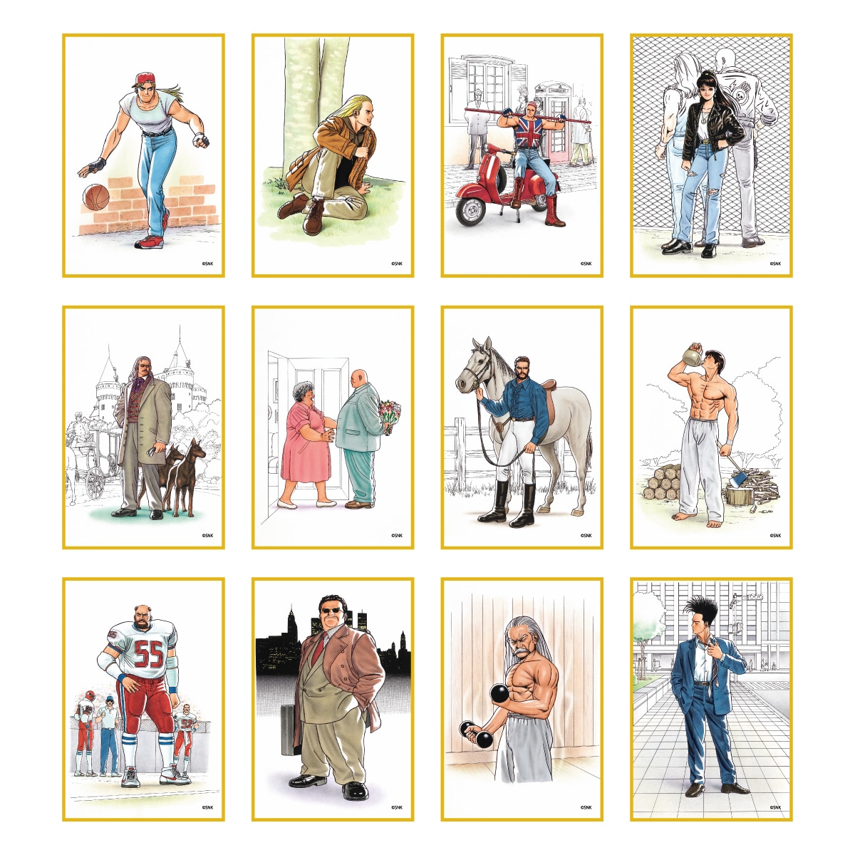 餓狼伝説SPECIAL ミニ色紙A(全12種) | 雑貨 | SNK OFFICIAL STORE