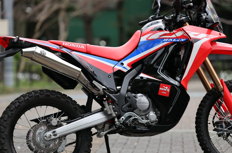 CRF250RALLY '21-'22（2BK-MD47）POWERBOXサイレンサー［政府認証