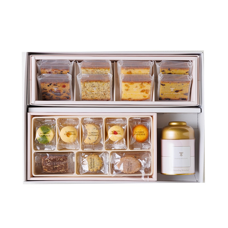 紅茶詰め合わせセット（オリジナル特選紅茶・フルーツケーキ詰め合わせ