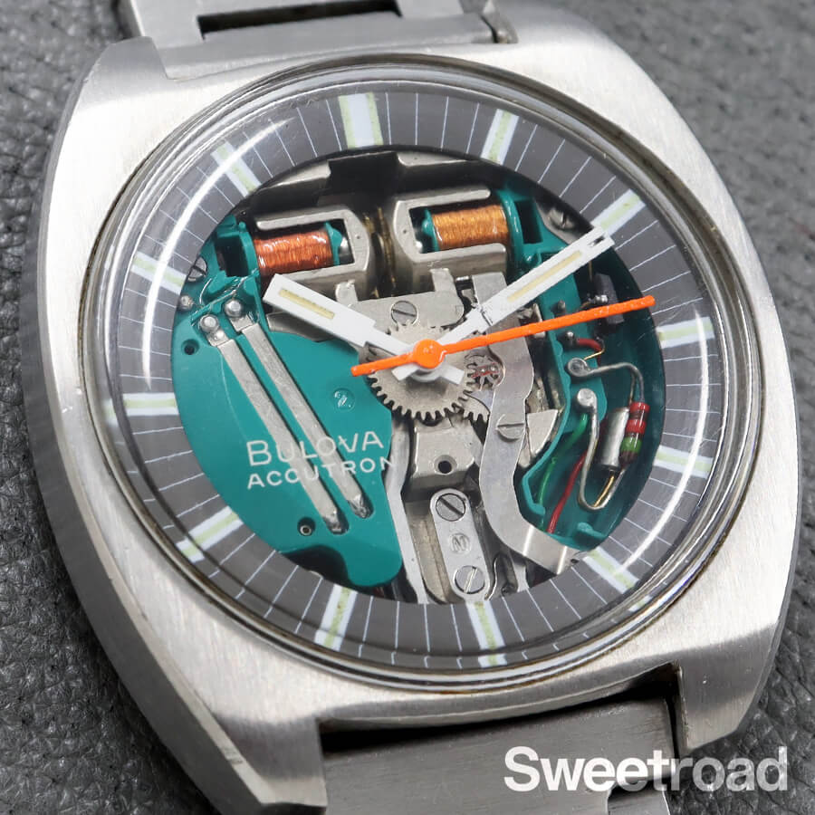 ブローバ アキュトロン スペースビュー 音叉式 1969年製 w-29793