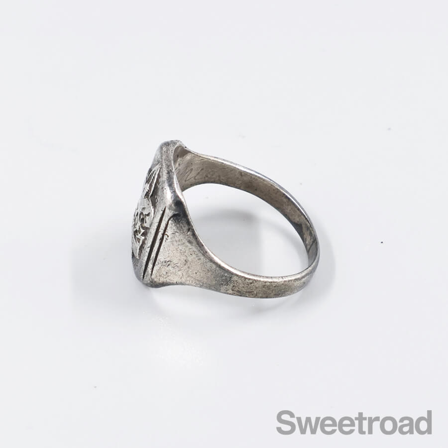 ヴィンテージリング ボーイスカウト BSA 18号 925シルバー w-31999gnz