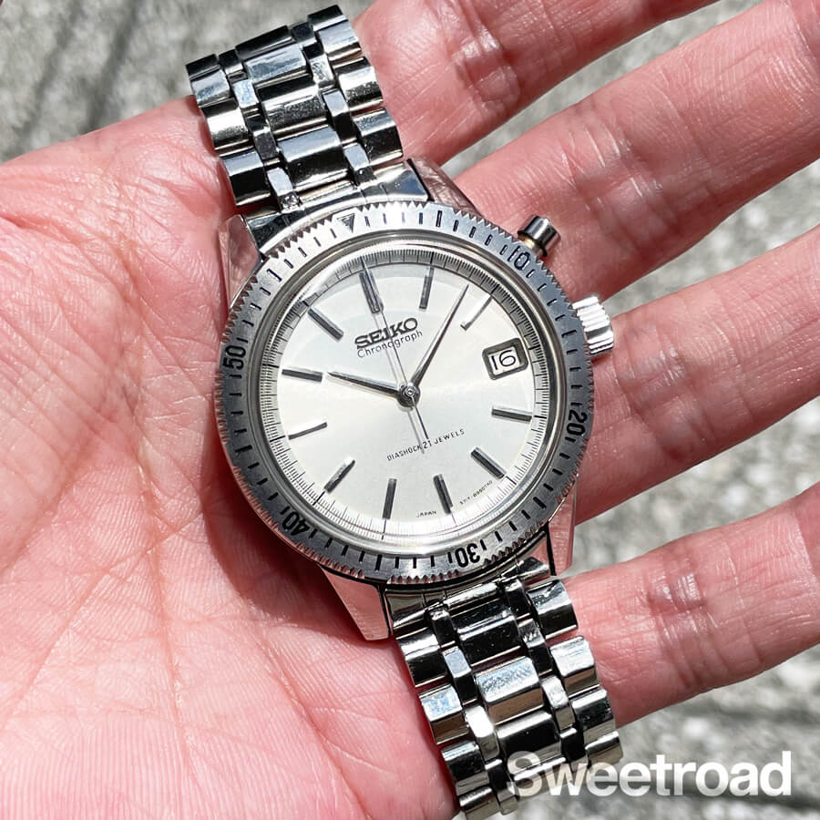 セイコー ワンプッシュクロノグラフ Ref.5717-8990 1964年製