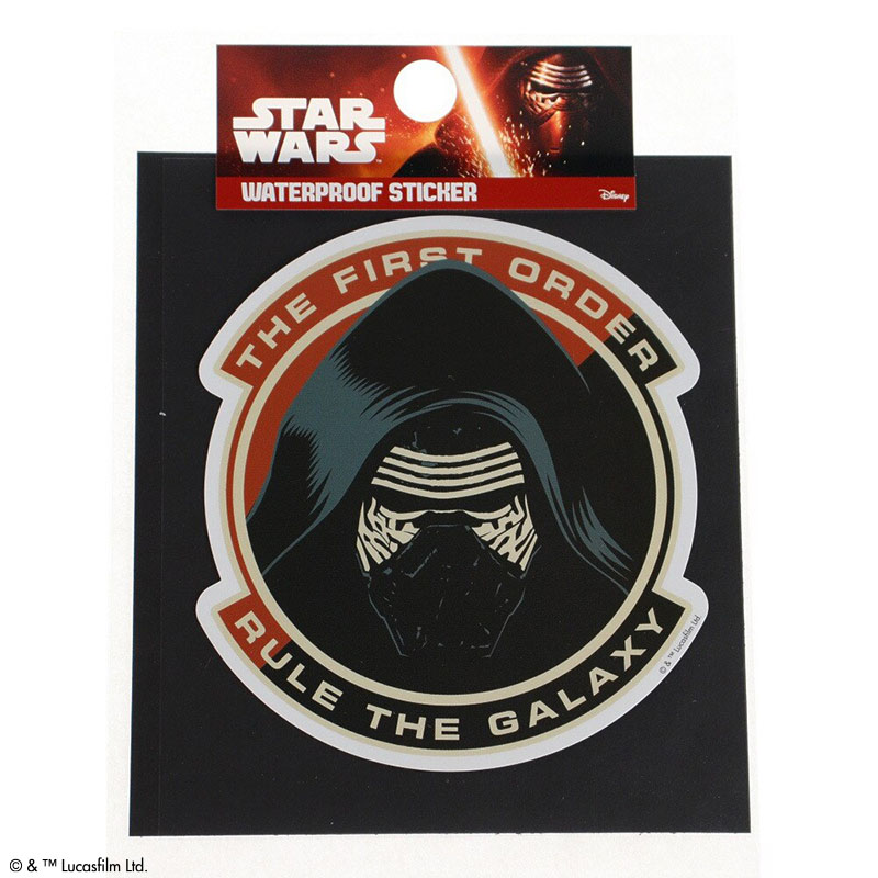 公式] STARWARS ビニールステッカー大 カイロ・レン | シス | STARWARS