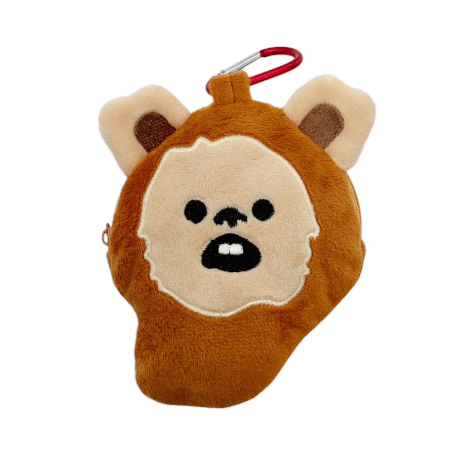 公式] STAR WARS ぬいぐるみポーチ イウォーク フェイス | イウォーク