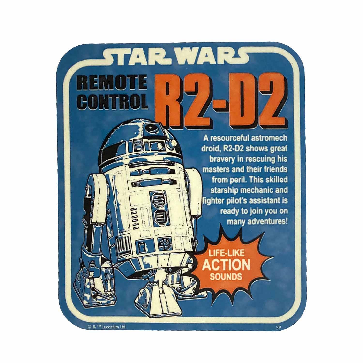 公式] STAR WARS スター・ウォーズ アウトドアステッカー R2－D2