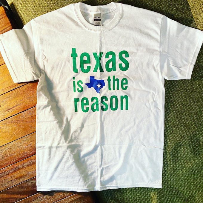 TEXAS IS THE REASON / Logo T-SHIRTS (WHITE) | STIFF SLACK WEBSHOP