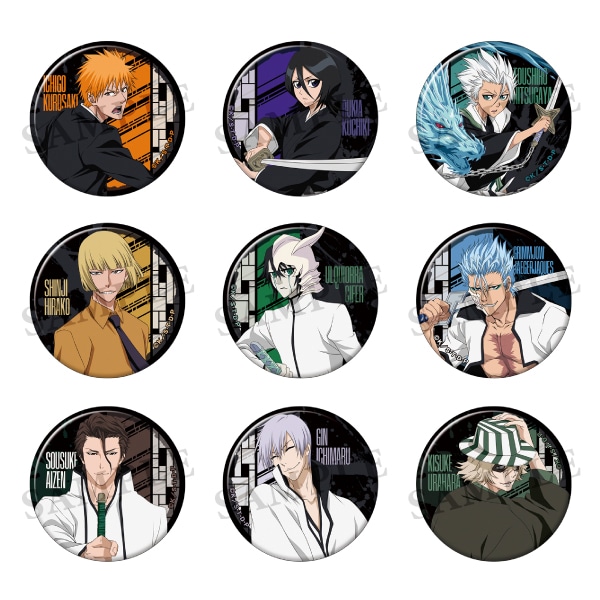 BLEACH トレーディング缶バッジ 描き下ろし | グッズ 通販 | スタジオ