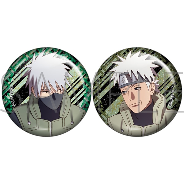 NARUTO-ナルト- 疾風伝 メタルバッジセット 縁シリーズ KAKASHI2024