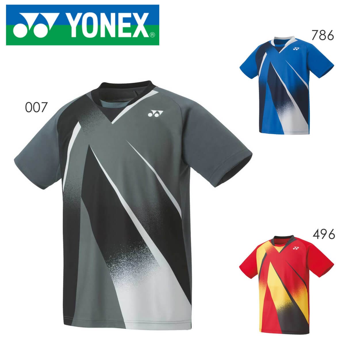 YONEX 10537 ユニゲームシャツ(フィットスタイル) トップス テニス