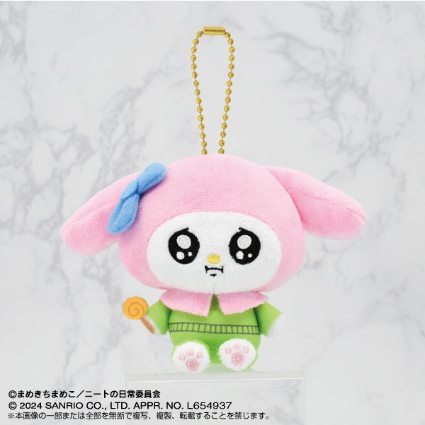 まめきちまめこ×サンリオキャラクターズ】ぷりぬいマスコット マイ