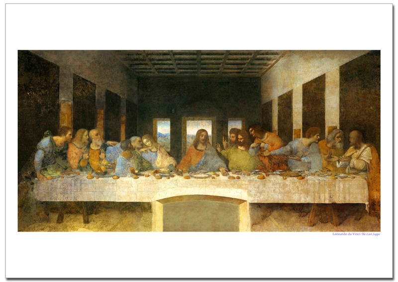 レオナルドダヴィンチ 最後の晩餐 ジクレーポスター販売