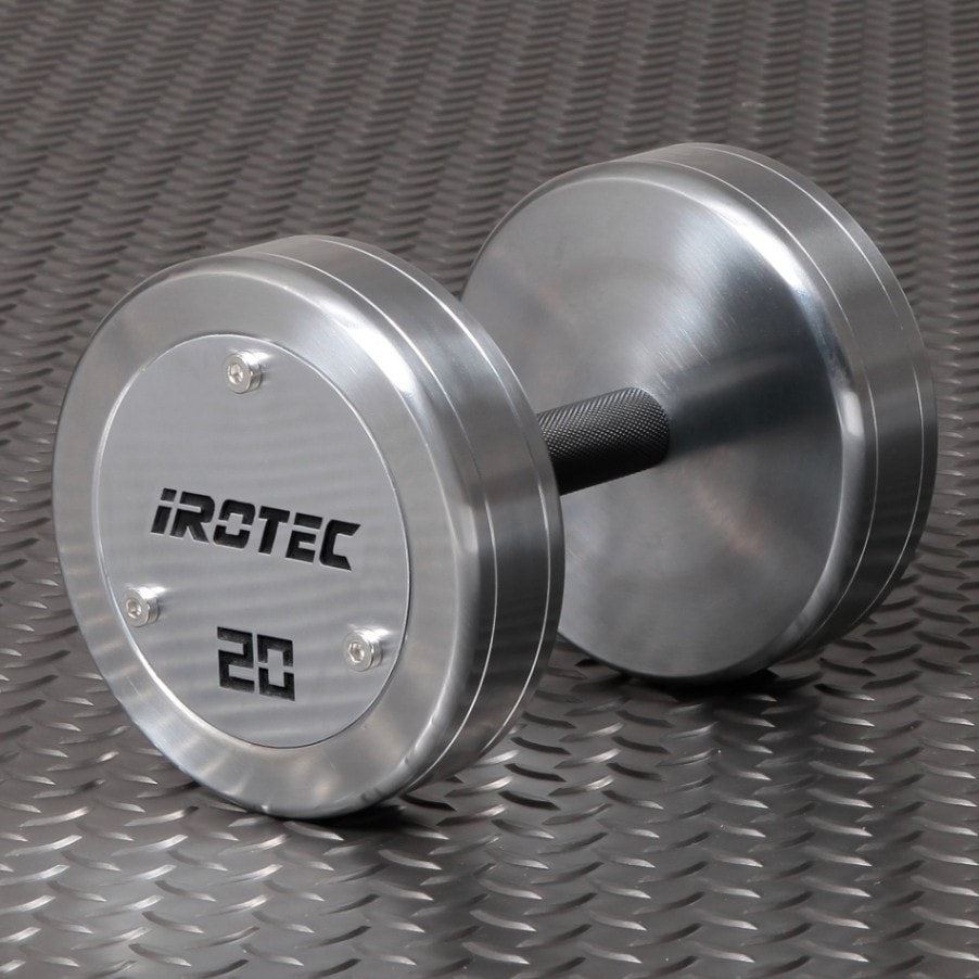 ハードクロームジムダンベル20kg / IROTEC（アイロテック）