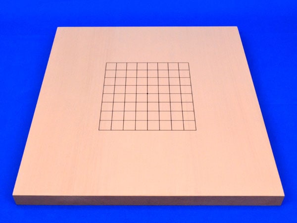 囲碁セット 9路19路両用新桂1寸卓上碁盤セット(ガラス碁石竹・栗碁笥