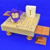 足付将棋盤セット | 将棋盤碁盤駒碁石等販売の大阪の将棋囲碁専門店将碁屋