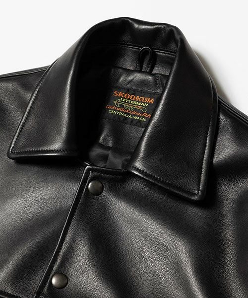 MR.OLIVE＞SKOOKUM COLLABORATION / LAMB LEATHER COACH JACKET