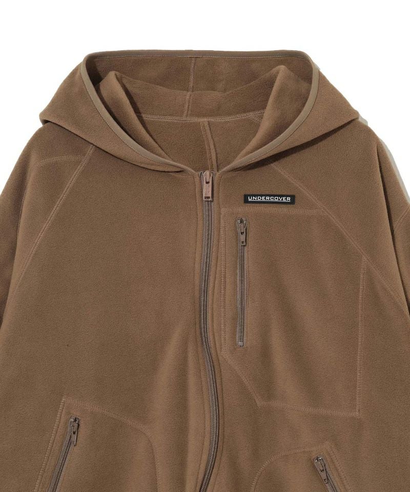UNDERCOVER＞PolartecフリースZIPパーカー | MAKES ONLINE STORE