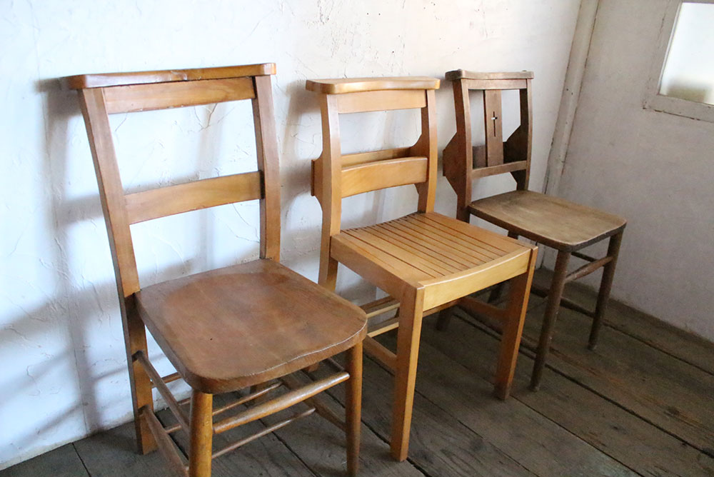 チャーチチェアについて アンティークショップMALTO