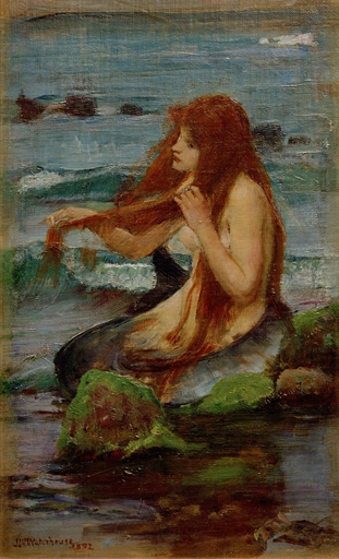 人魚 A Mermaid | ジョン・ウィリアム・ウォーターハウス John William