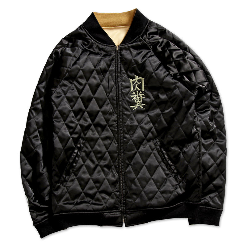 PDS×くっきー スカジャン ゴールドブラック – FANY Mall