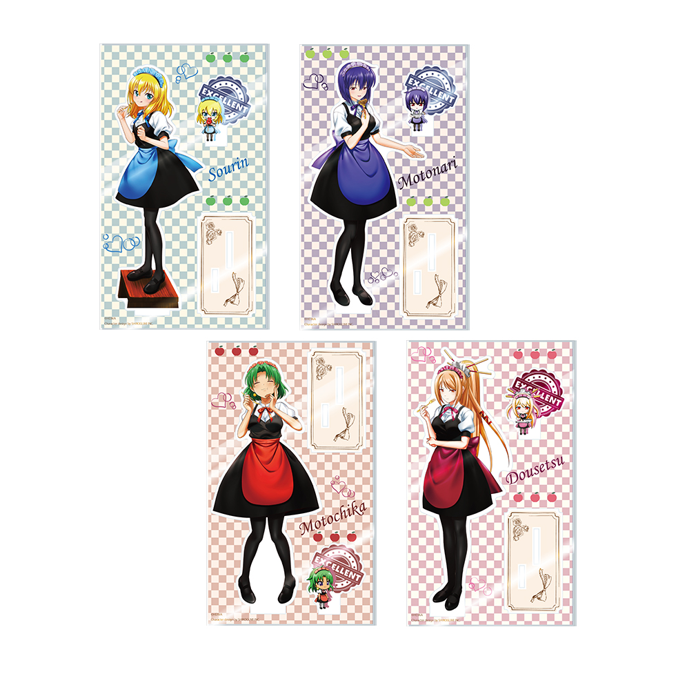 戦国乙女 アクリルジオラマ クッキングたいむVer.【コンプリートセット