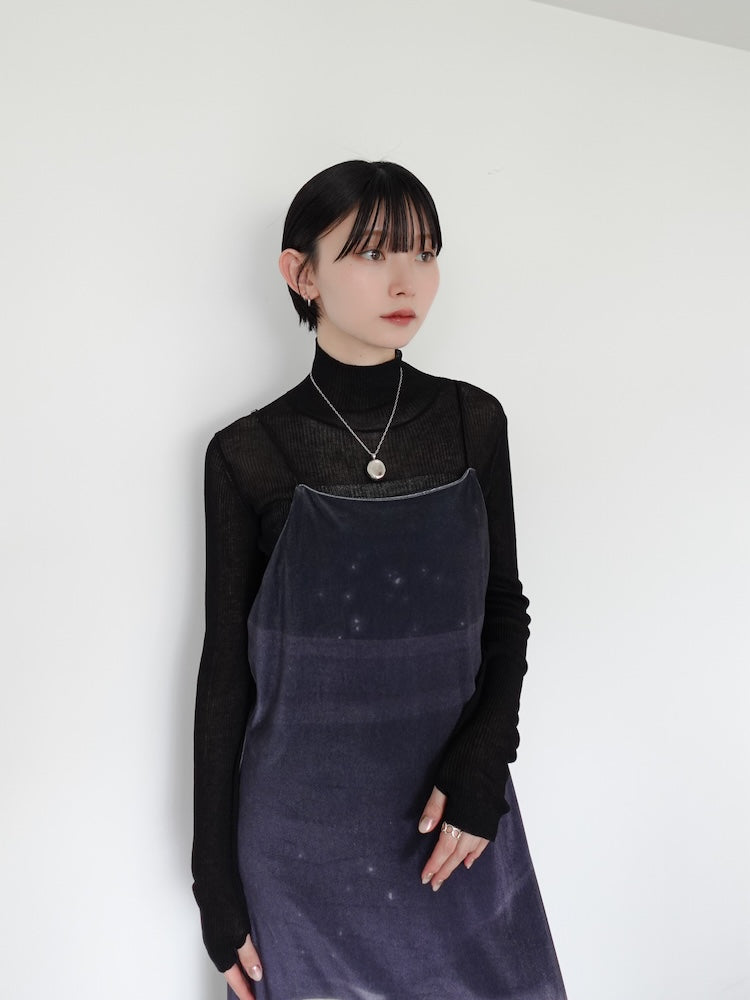 Sheer Knit Turtle Top｜シアーニットトップス – MARTE