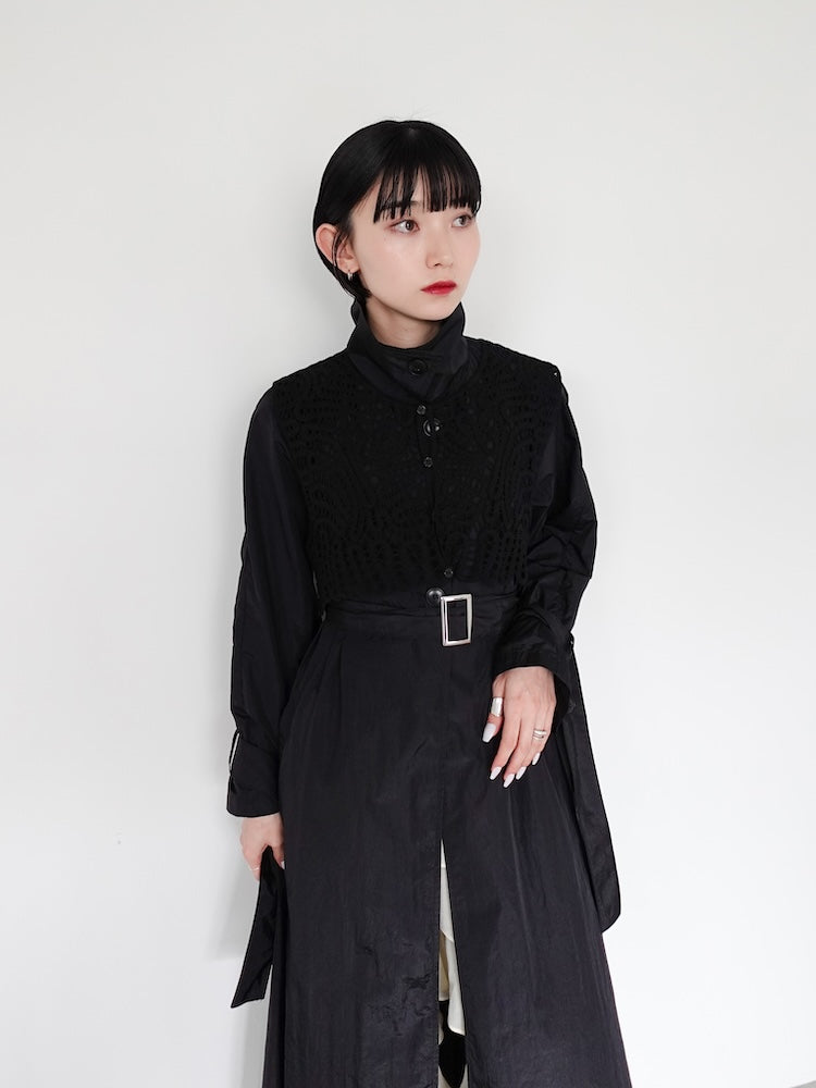 Vest Layered Nylon Coat｜ベストレイヤードナイロンコート – MARTE