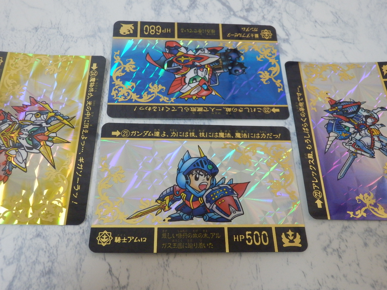 カードダスで振り返るSDガンダム外伝3 アルガス騎士団編 前編