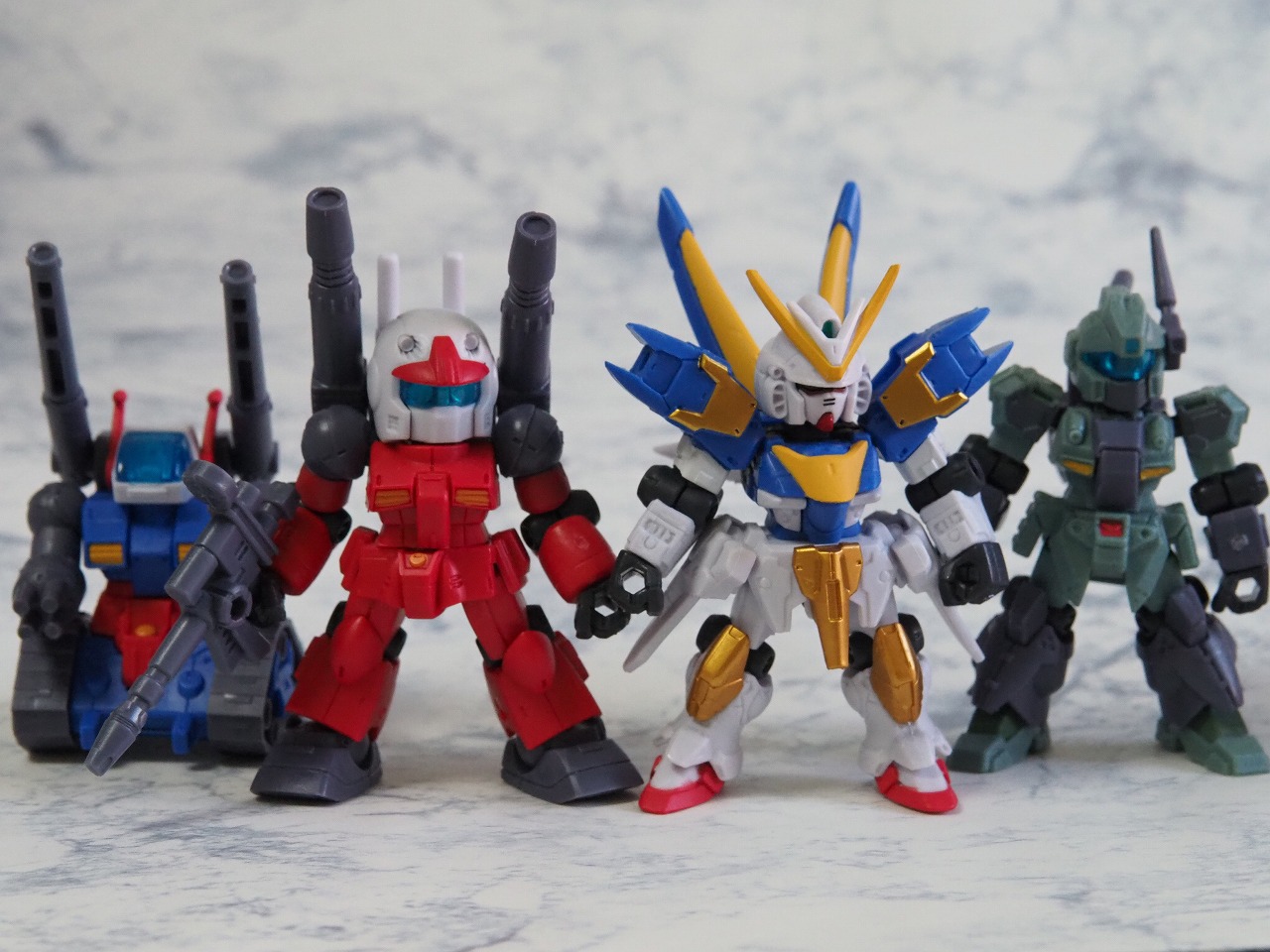 再販】モビルスーツアンサンブル06弾カプセル色と総合レビュー