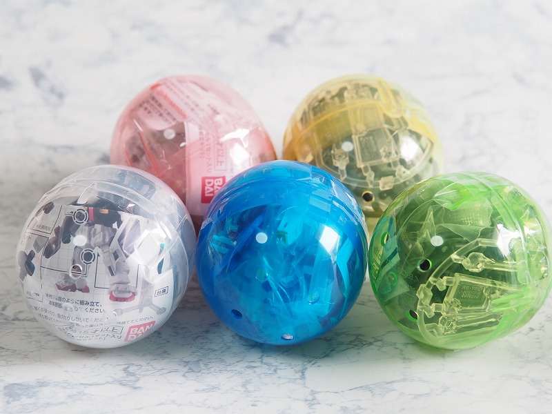 モビルスーツアンサンブル07 カプセル色紹介 | がちゃぽん戦士緊急出撃