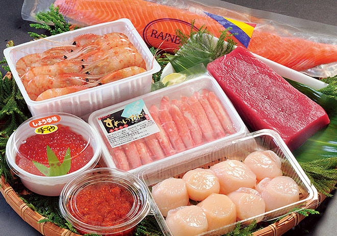 高級・手巻寿司セット〈5～6人前〉 | 丸み佐藤商店オンラインショップ