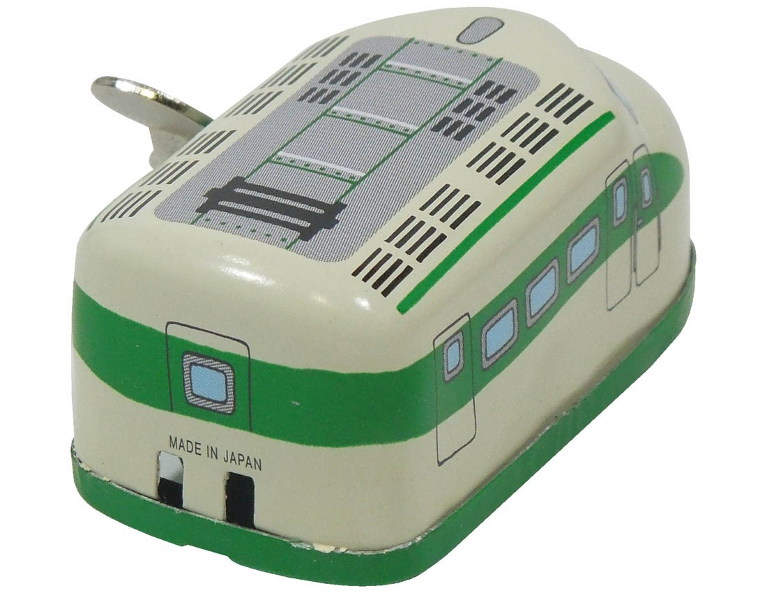 丸善商店 （三幸製作所）日本製ブリキ商品No.203 ゼンマイ ミニ新幹線