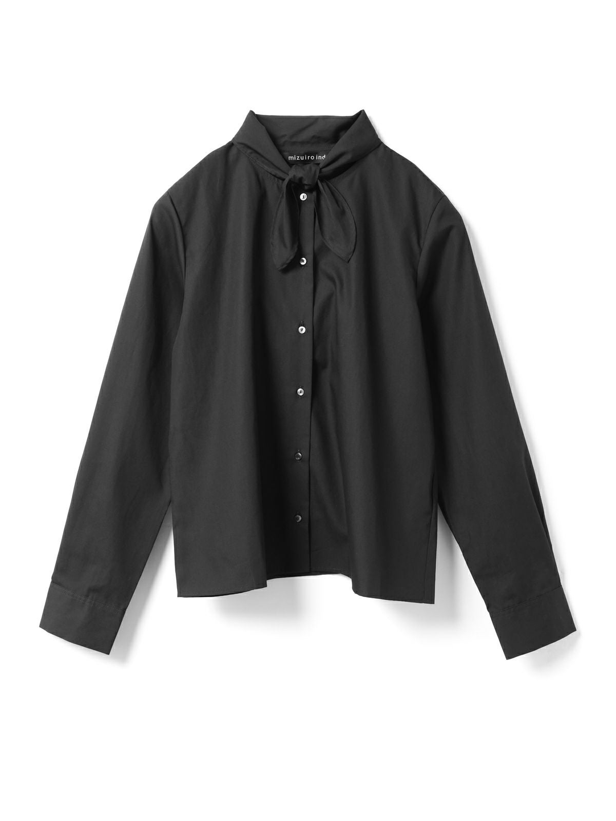 3/9(月)正午販売終了】mizuiro ind リボンタイシャツ｜ MARcourt