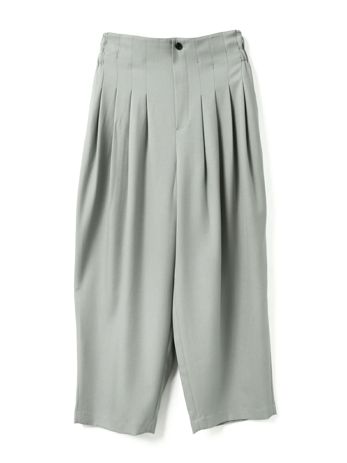 3/9(月)正午販売終了】mizuiro ind ハイウエストタックパンツ
