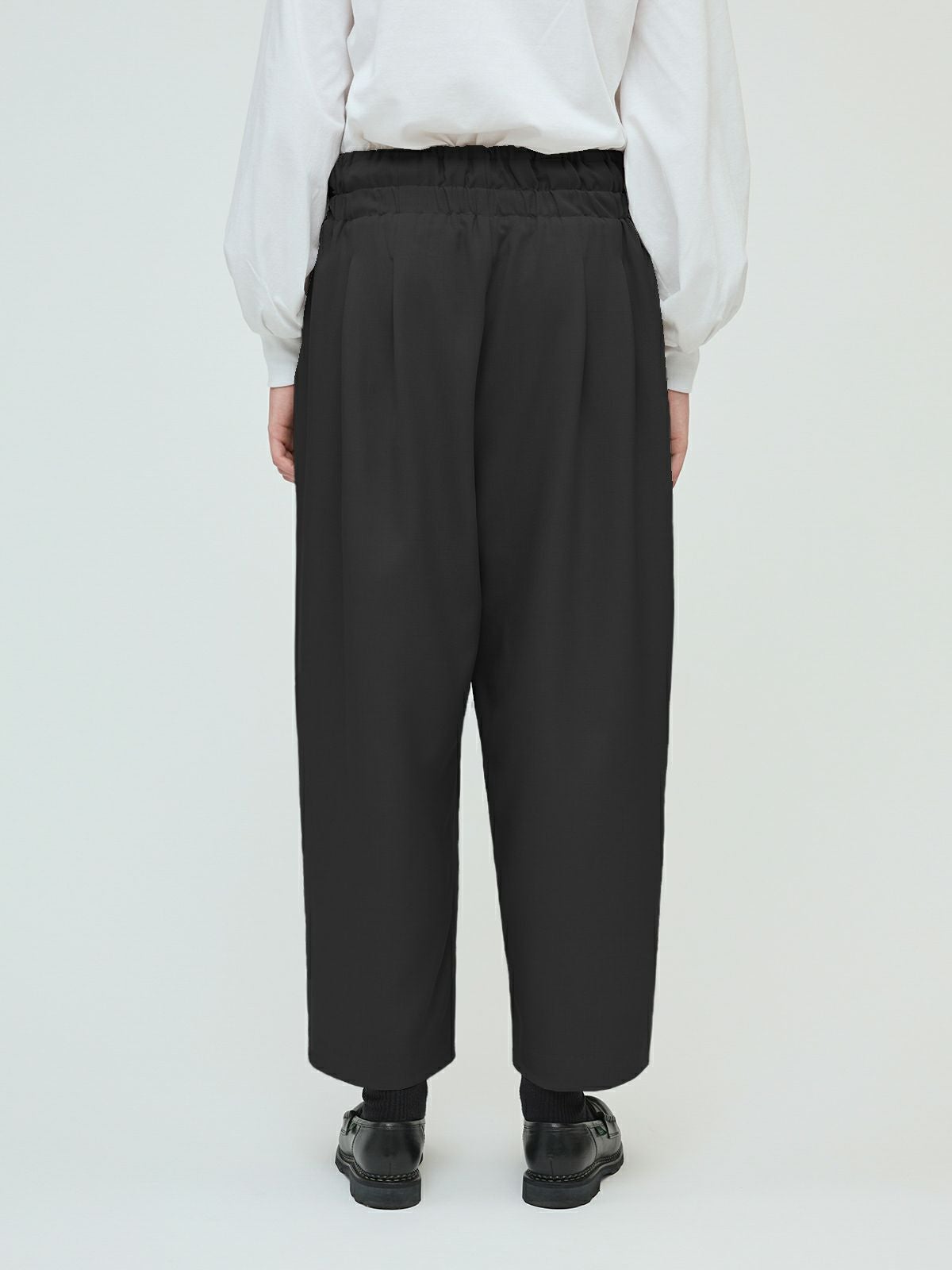 3/9(月)正午販売終了】mizuiro ind ハイウエストタックパンツ