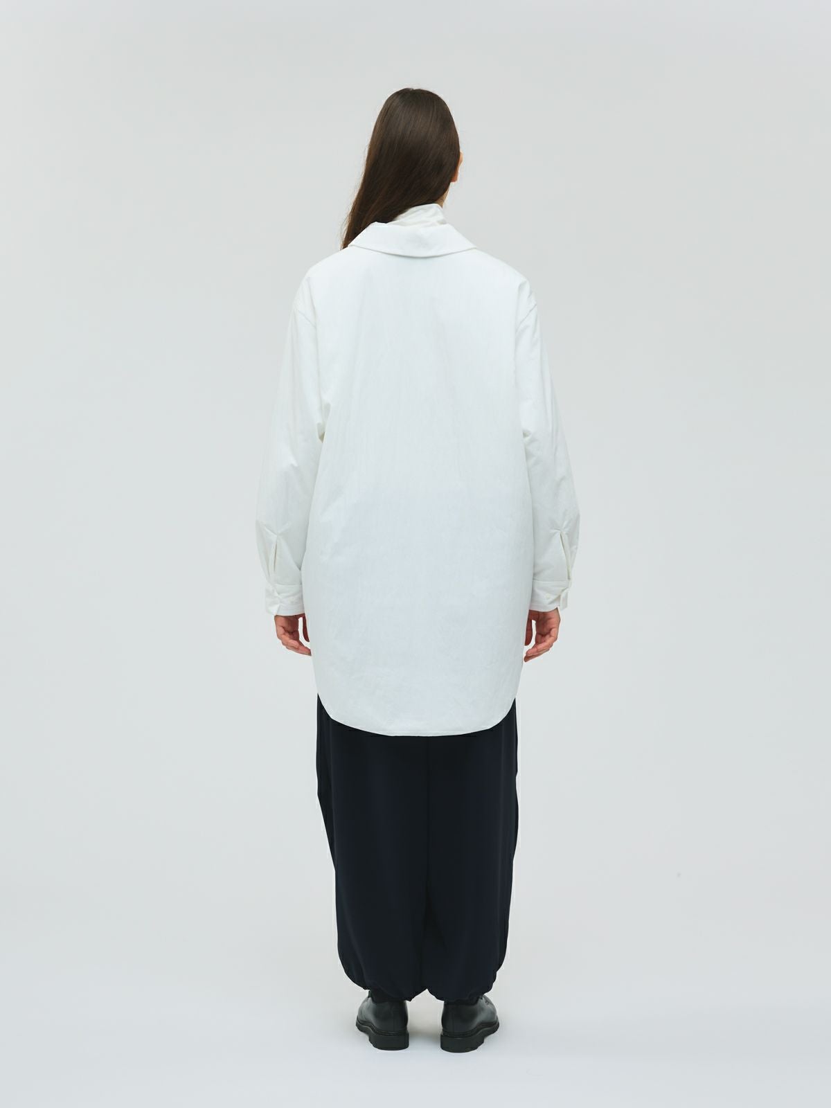 3/9(月)正午販売終了】mizuiro ind ワイドパディングシャツジャケット