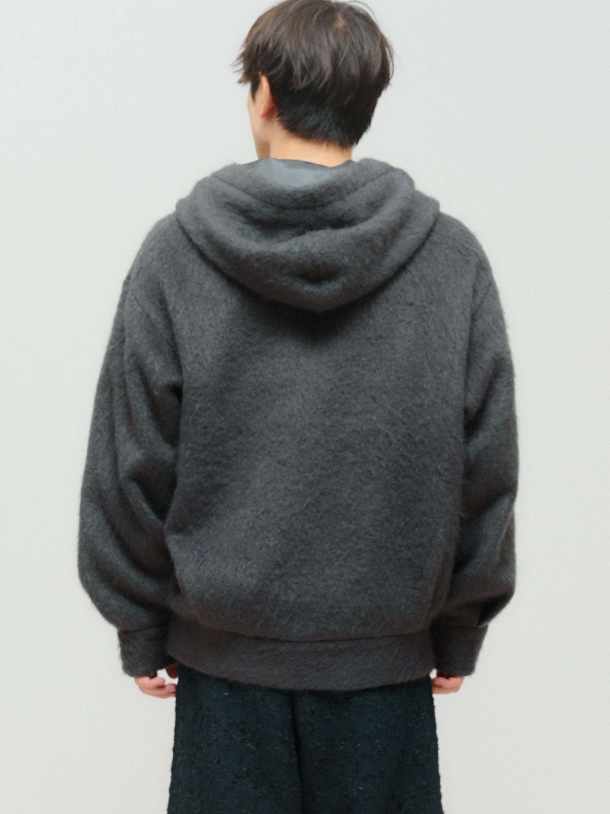 3/9(月)正午販売終了】MIDIUMISOLID Men's シャギージップアップ