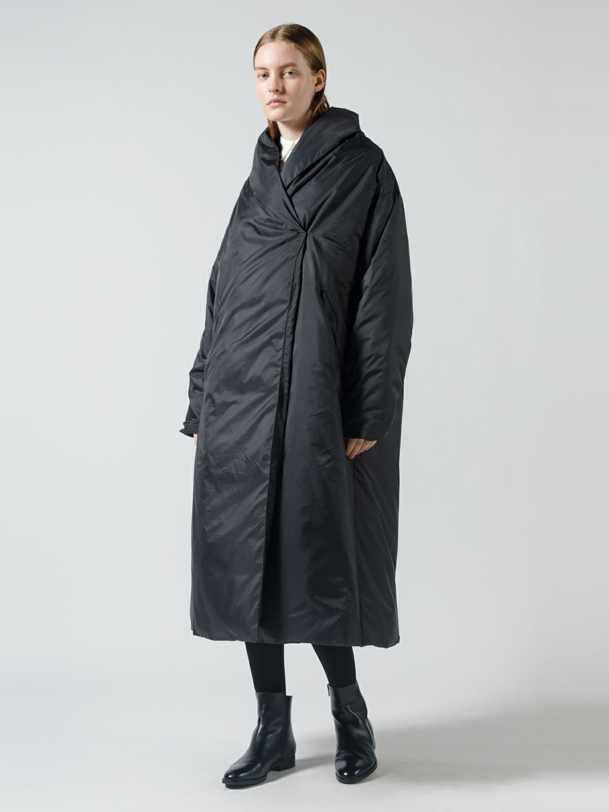 ドレープダウンロングコート＆ジャケット 先行予約 mizuiro ind