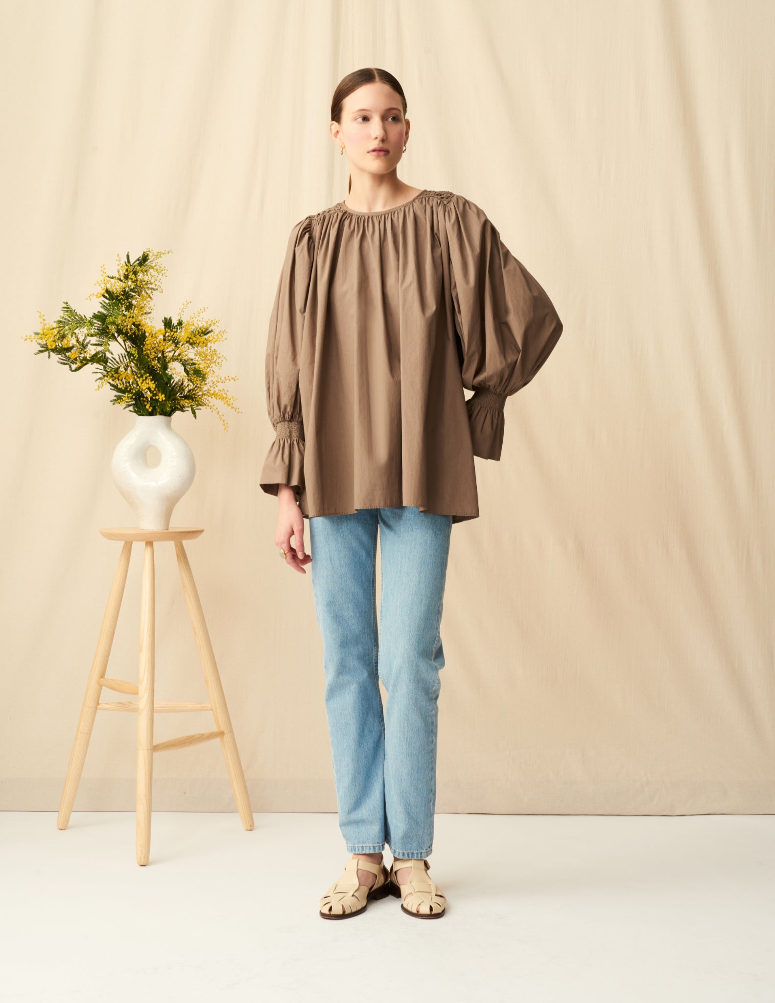 MARIHA(マリハ) そよ風のブラウス Oak トップス 長袖